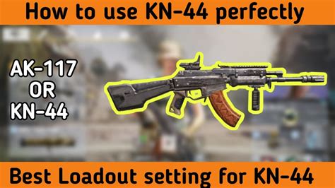 How To Use KN 44 Assault Rifle Perfectly In Call Of Duty Mobile YouTube