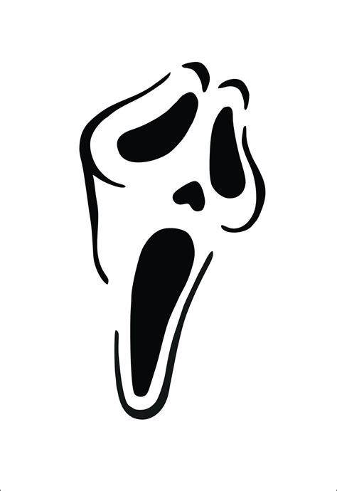 Scream SVG Horror Movie Classic SVG Clip Art Files Cricut Silhouette ...