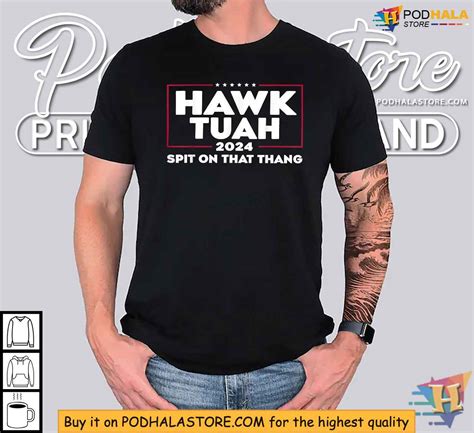 Trending Hawk Tuah 2024 Shirt Spit On That Thang Meme Tee