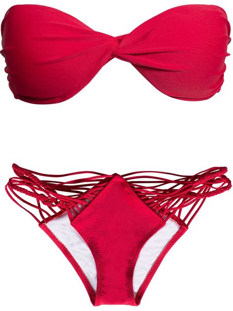 Pin By Mason Lam On Lini Kennedy Bow Bikini Bikinis Strapless Bikini