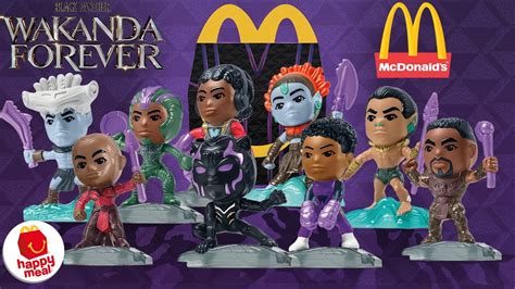 Mcdonald S Disney Marvel Black Panther Wakanda Forever Happy Meal