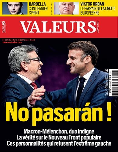 Valeurs Actuelles N Du Au Juillet T L Charger Des