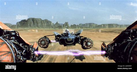 Pod Race Scene Star Wars Episode I The Phantom Menace Stock