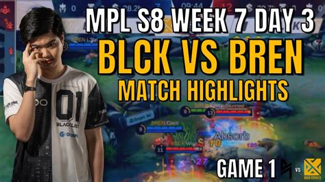 Blacklist International Vs Bren Esports Game Highlights Mpl