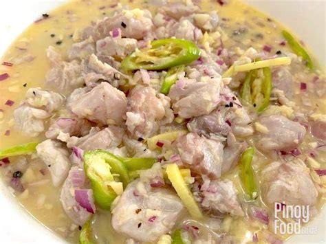 Kinilaw Filipino Fish Ceviche Recipe Pinoy Food Guide