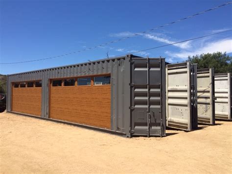 Shipping Container Garage Door