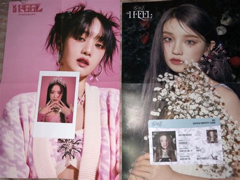 Wtt Gidle I Feel Album Inclusions Queen Butterfly Cat Ver Hobbies