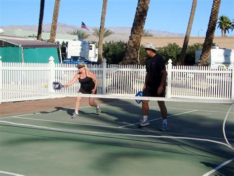 Highway Runner: TT PALM SPRINGS PICKLEBALL COURTS GET A MAKE-OVER!