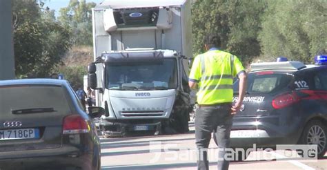 Incidente Sulla Scorrimento Veloce Una Vittima Cronaca News San