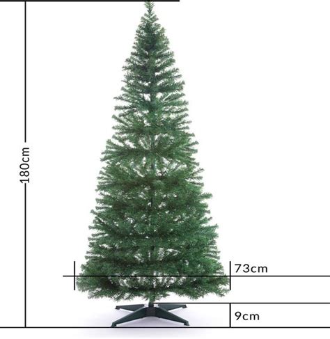 Casaria Kerstboom 180 Cm Pop Up Incl LED Kerstverlichting PE Groen Bol