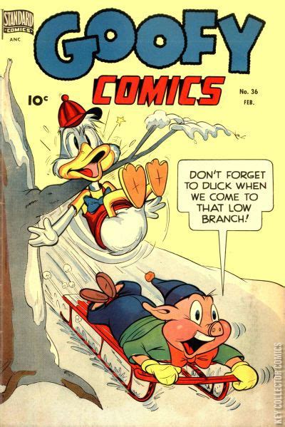 Goofy Comics 36 Published February 1950 Key Collecto