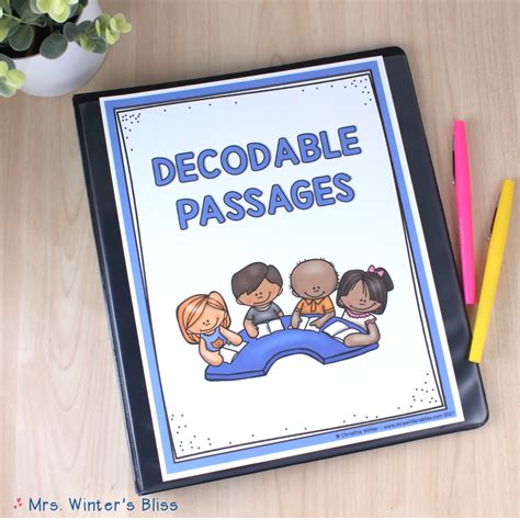 How To Use Decodable Texts Mrs Winters Bliss Resources For