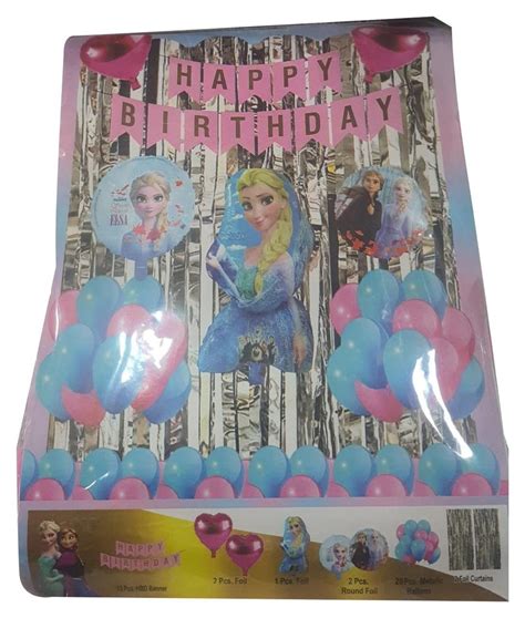 Helium Happy Birthday Party Foil Balloon Set Packaging Type Packet At