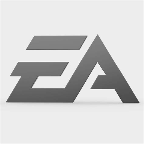 Ea Logo 3d Model By 3dlogoman