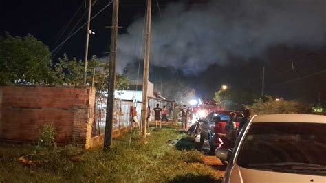 Fuga De Gas Ocasiona Incendio En Vivienda De Concepción Última Hora Noticias De Paraguay Y