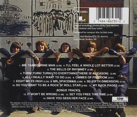 The Byrds - Greatest Hits | Greatest hits, Dylan songs, Greatest songs