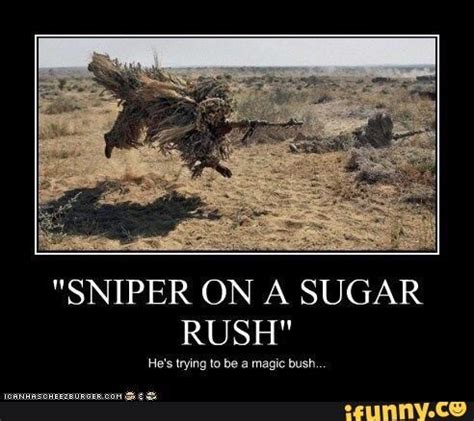 Sniper On A Sugar Rush Ifunny Funny Rush Memes Military