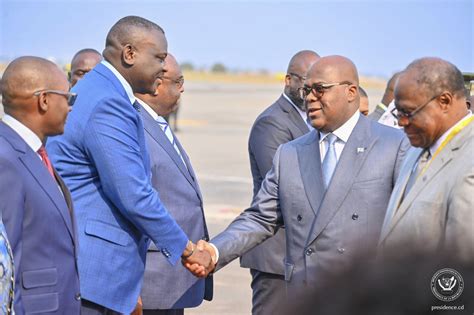 43è Sommet de la SADC Félix Tshisekedi est arrivé à Luanda