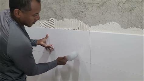 Bathroom Wall Tile Installation Youtube