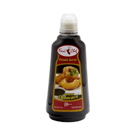 Panela Syrup 17 Oz X 12 Perúchef El Mejor Sabor En Tu Mesa