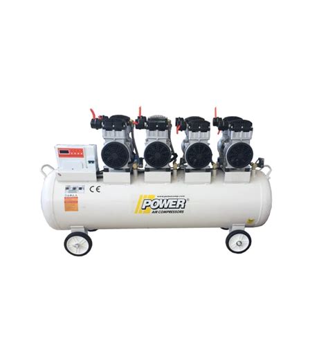 POWER 200 Litre 6 HP 220 Volt 8 Bar Sessiz ve Yağsız Kompresör