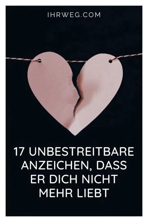 Mein Mann Liebt Mich Nicht Mehr Anzeichen