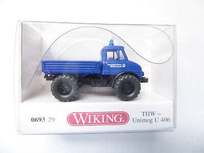 THW UNIMOG U 406 Wiking H0 1 87 In OVP 1049 EUR 9 90 PicClick DE