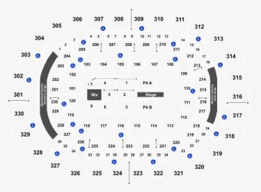 Chesapeake Energy Arena Interactive Seating Chart Two Birds Home