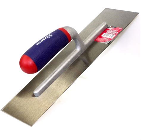 hand held concrete finishing trowel ultra light   high carbon
