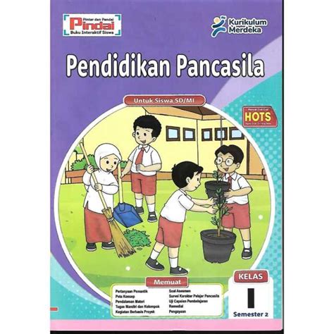 Buku Lks Pendidikan Pancasila Kurikulum Merdeka Kelas Sd Mi Semester