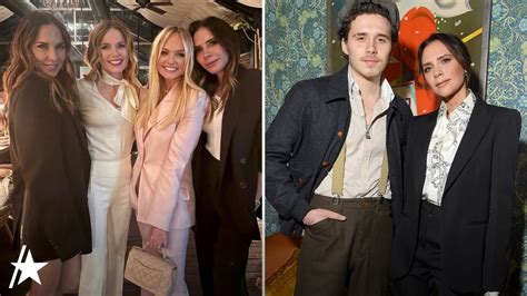 victoria beckham reunites  spice girls  family drama nbc