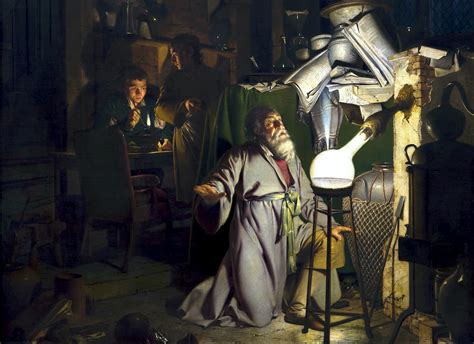 The Alchemist Who Sought The Philosophers Stone And Discovered