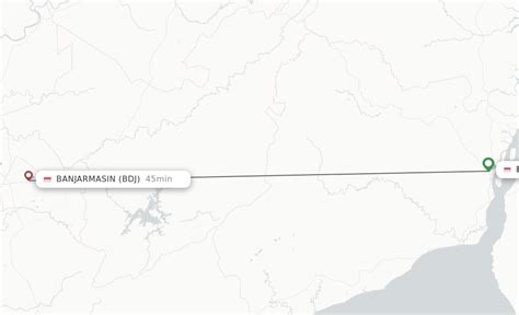 Direct Non Stop Flights From Batulicin To Banjarmasin Schedules