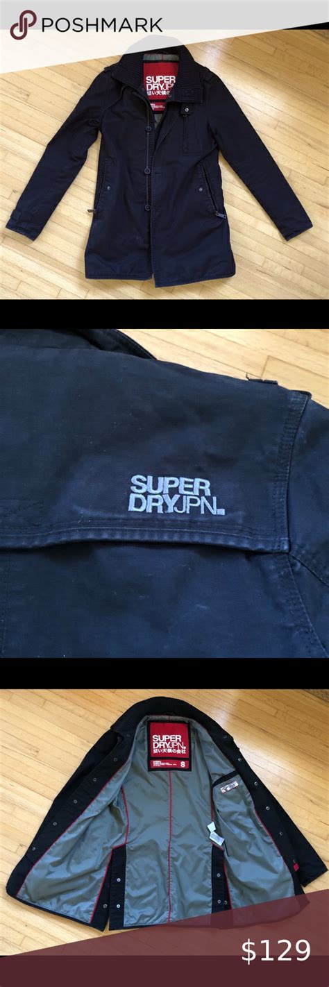 Superdy Jpn Blacklabel Jermyn Street Trench Coat Superdry Jackets