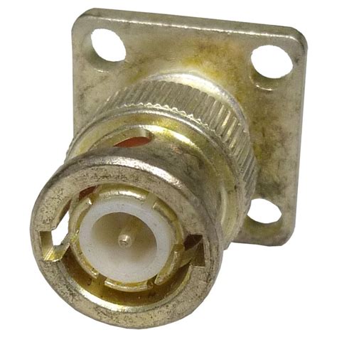 Ug A U Connector Bnc Male Chassis Hole Panel Flange Mount W