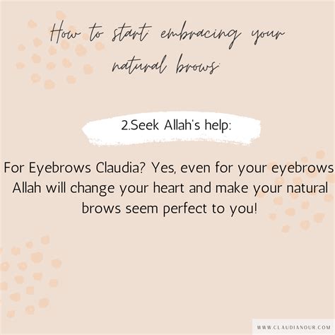 Embrace Your Halal Eyebrows With 4 Tips And Knowledge Claudia Nour