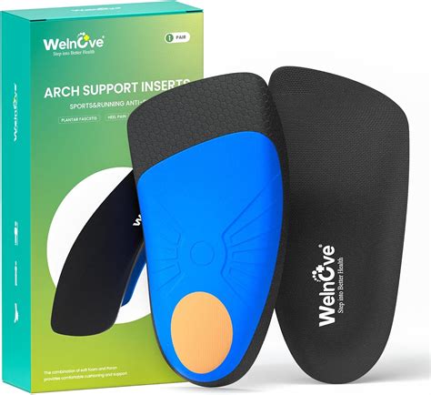 Amazon Plantar Fasciitis Inserts For Heel Pain Welnove Shock