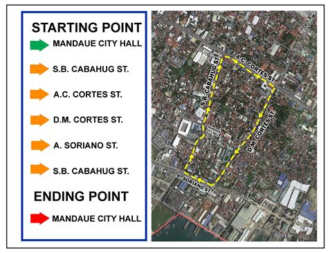 parade route  mandaue charter day  aug  set cebu daily news