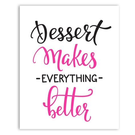 Dessert Quotes