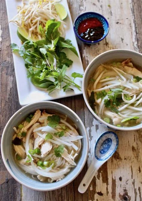 Instant Pot Pho Ga (Vietnamese Chicken Pho Noodle Soup)