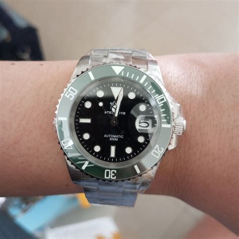 Jam Tangan Steeldive Sd Submariner Homage Automatic Seiko Nh