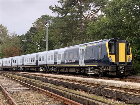 Refurbished Class 458 Train Enters Service