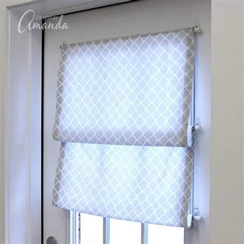 sew roman shade tutorial crafts  amanda home decor projects
