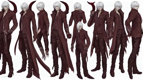 Devil May Cry Long Haired Son Of Sparda Character Stable Diffusion