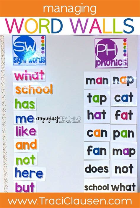 Sight Word Wall Printables - Printable Word Searches