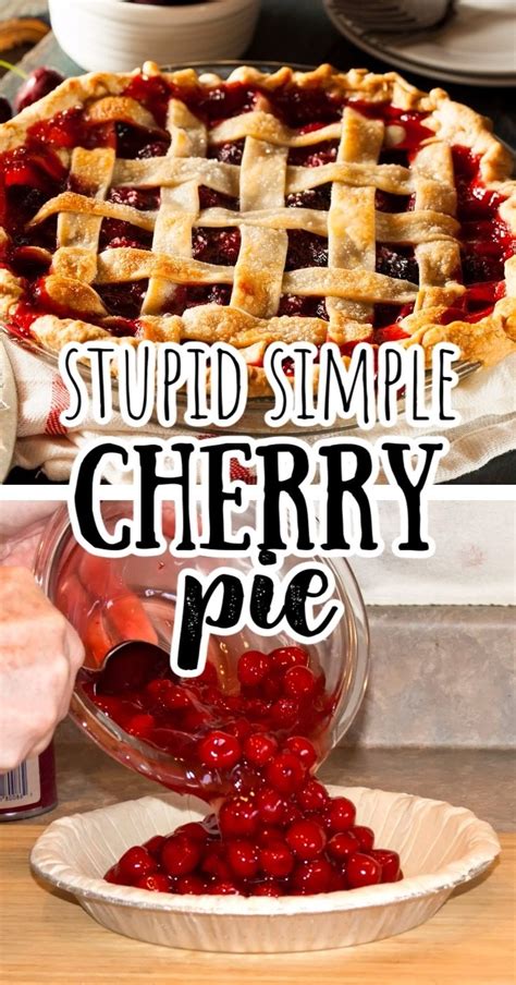 Quick And Easy Cherry Pie Recipe A Delightful Treat In Minutes