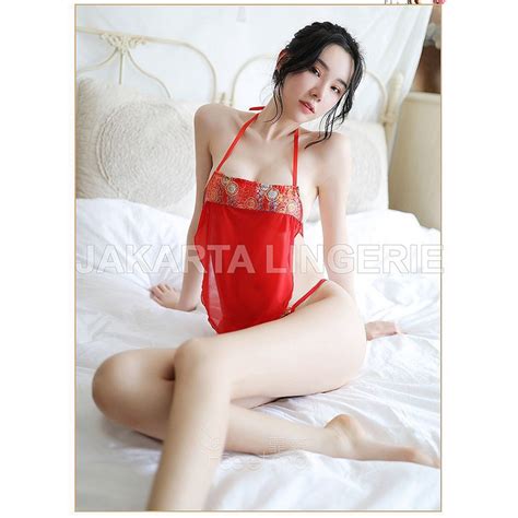 Jual Jakarta Lingerie Sexy Cheongsam Babydoll Jlk My Hot Girl Baju