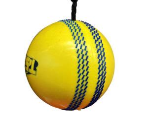 TSA Cricket Batting Practice String Ball Soft Rubber Ball TOTAL