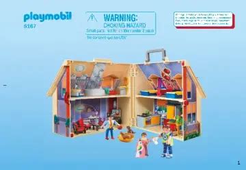 Abapri Playmobil Maison Transportable