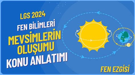 MEVSİMLERİN OLUŞUMU KONU ANLATIMI LGS 2024 YouTube